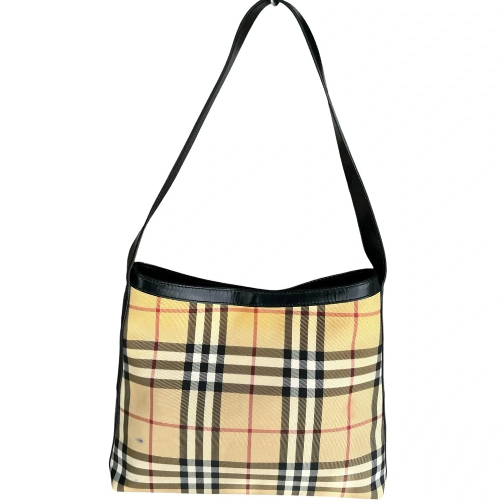 BURBERRY Vintage Nova Check Shoulder Bag